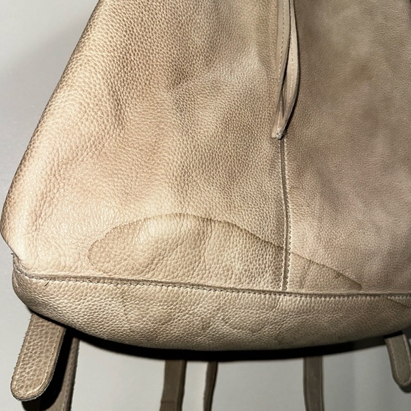 Free People Taupe Cow Leather Bag/Backpack - Picture 2 of 14